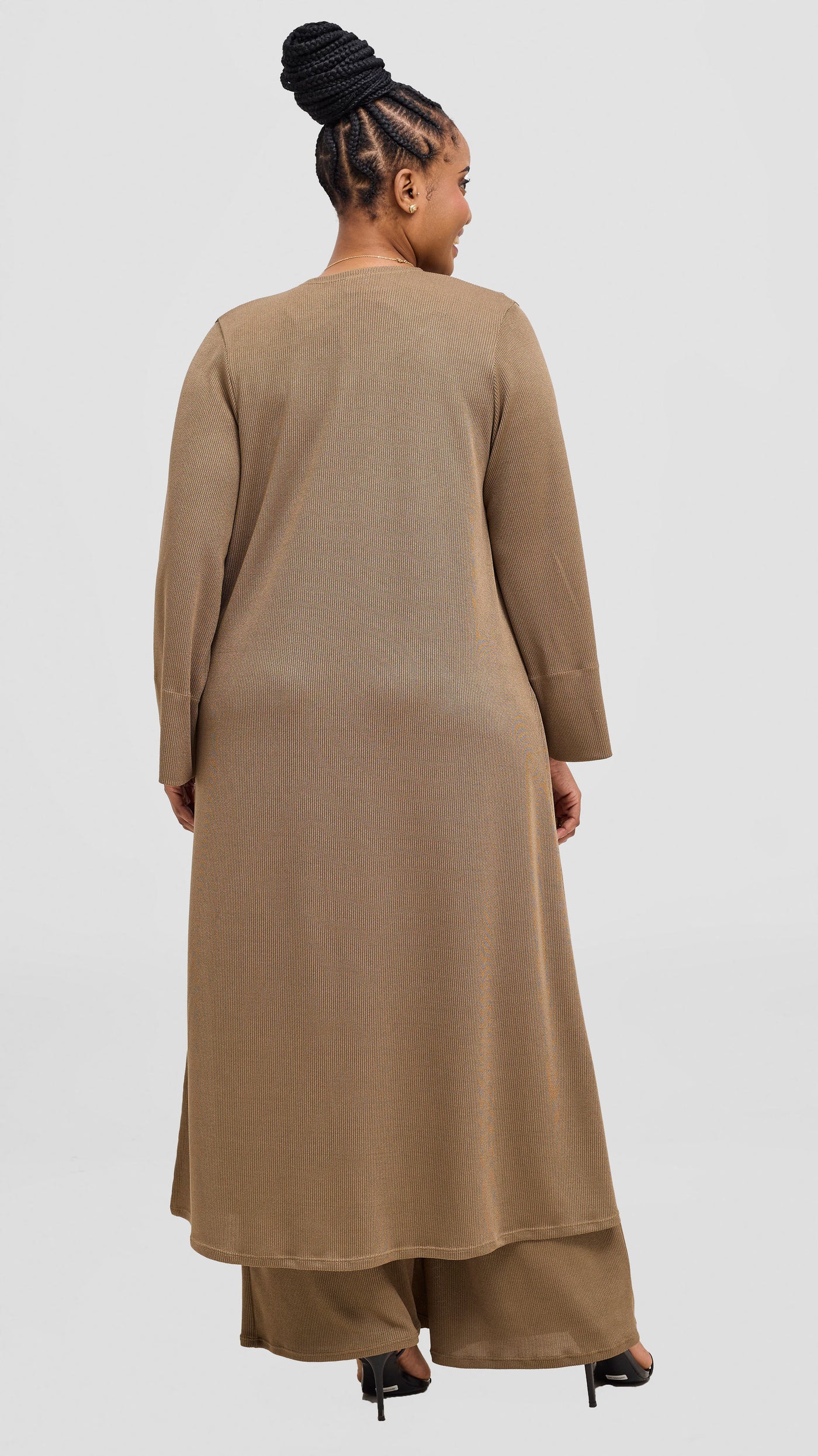 Vivo Ria Pants & Waterfall Set - Taupe