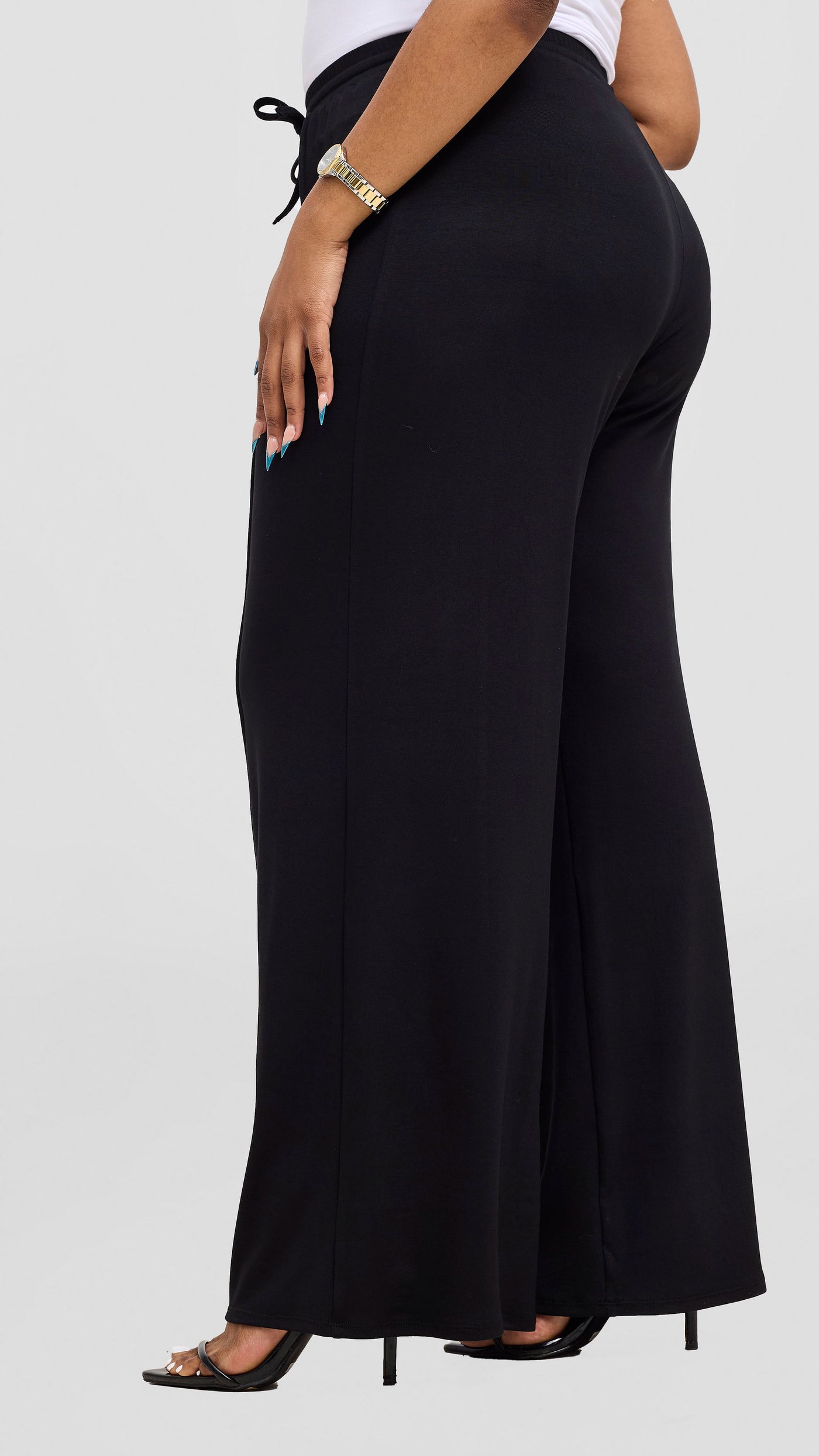 Vivo Ria Panelled Pants - Black