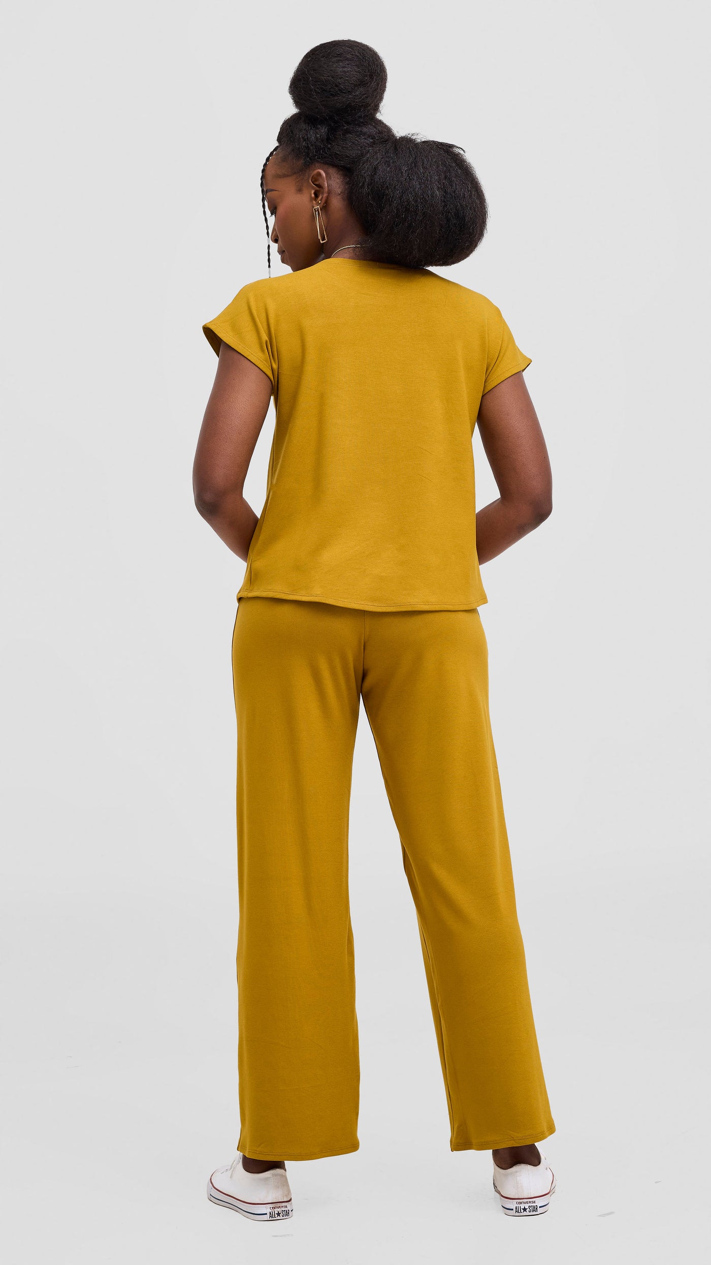 Vivo Ria Drop Shoulder Top - Dark Olive