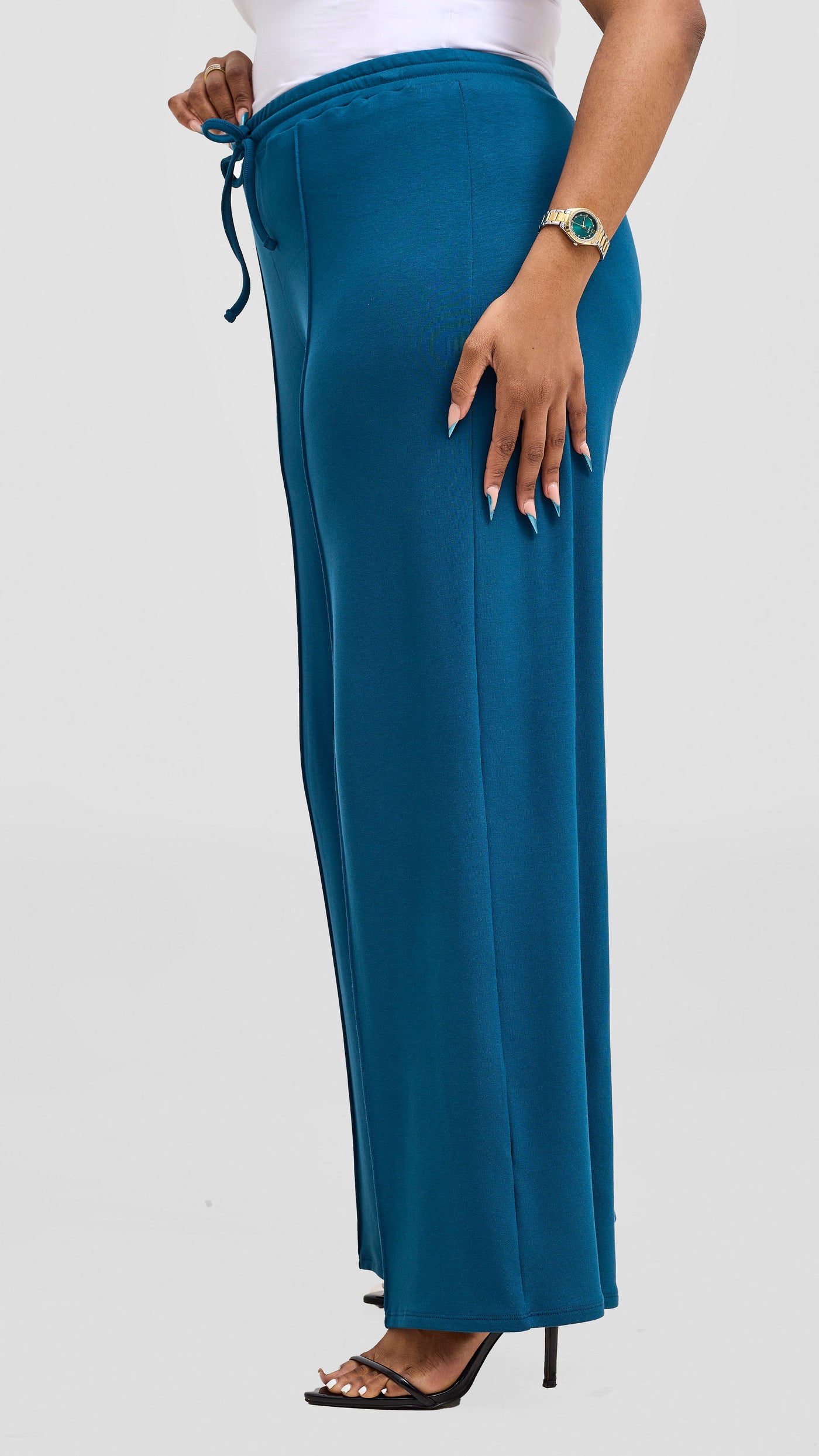 Vivo Ria Panelled Pants - Teal