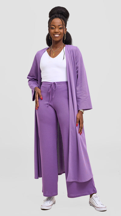 Vivo Ria Pants & Waterfall Set - Lilac