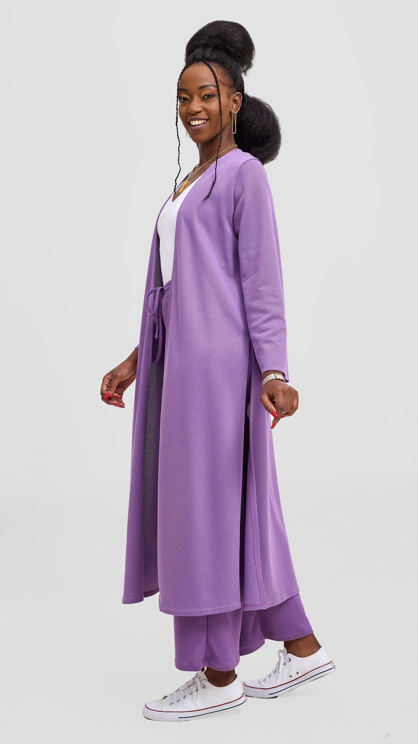 Vivo Ria Pants & Waterfall Set - Lilac