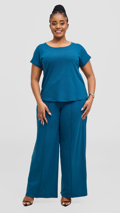 Vivo Ria Drop Shoulder Top - Teal