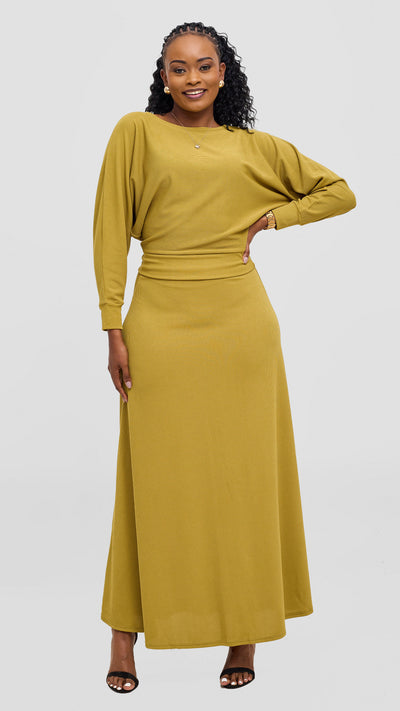Vivo Tanda Skirt & Top Set - Olive