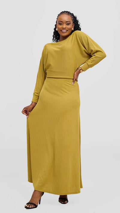 Vivo Tanda Skirt & Top Set - Olive