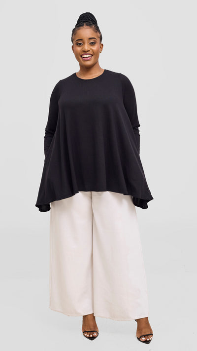 Vivo Tanda Loose Sweater - Black