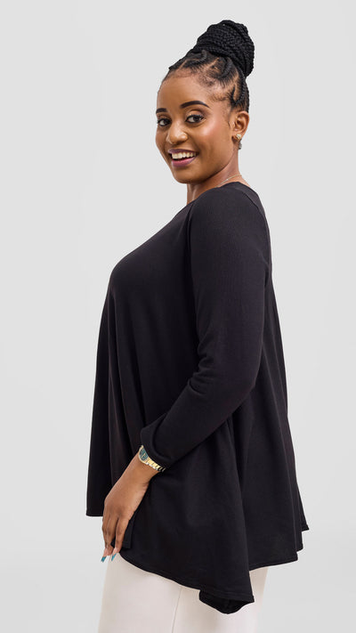 Vivo Tanda Loose Sweater - Black