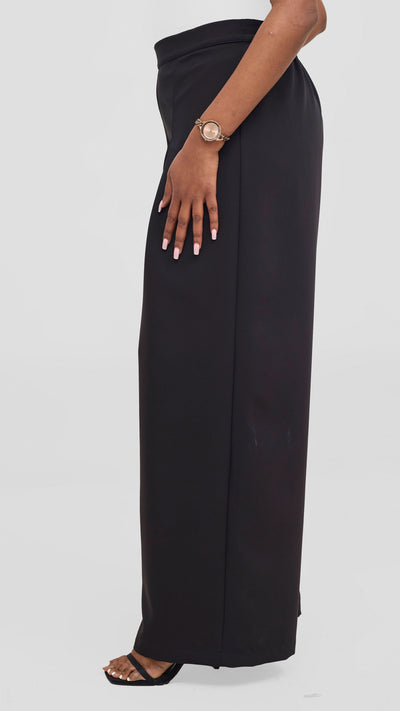 Vivo Nora Wide Leg Pants - Black