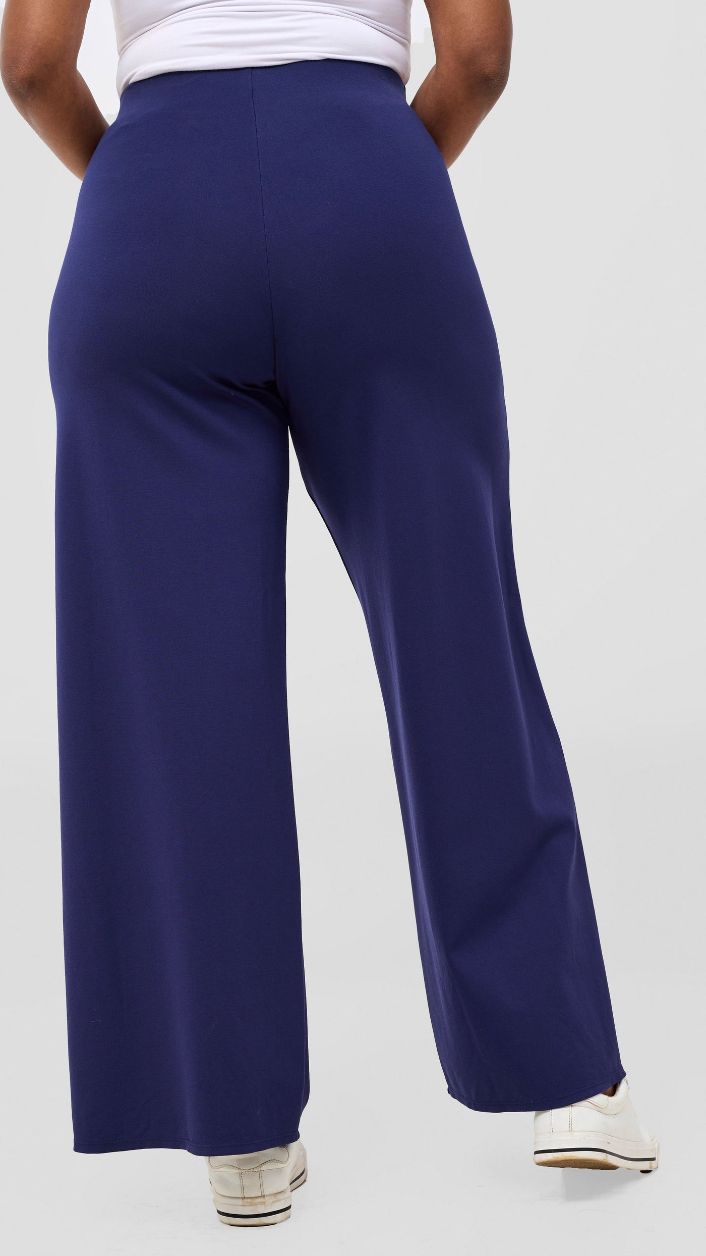 Vivo Kani Wide Leg Pants - Navy
