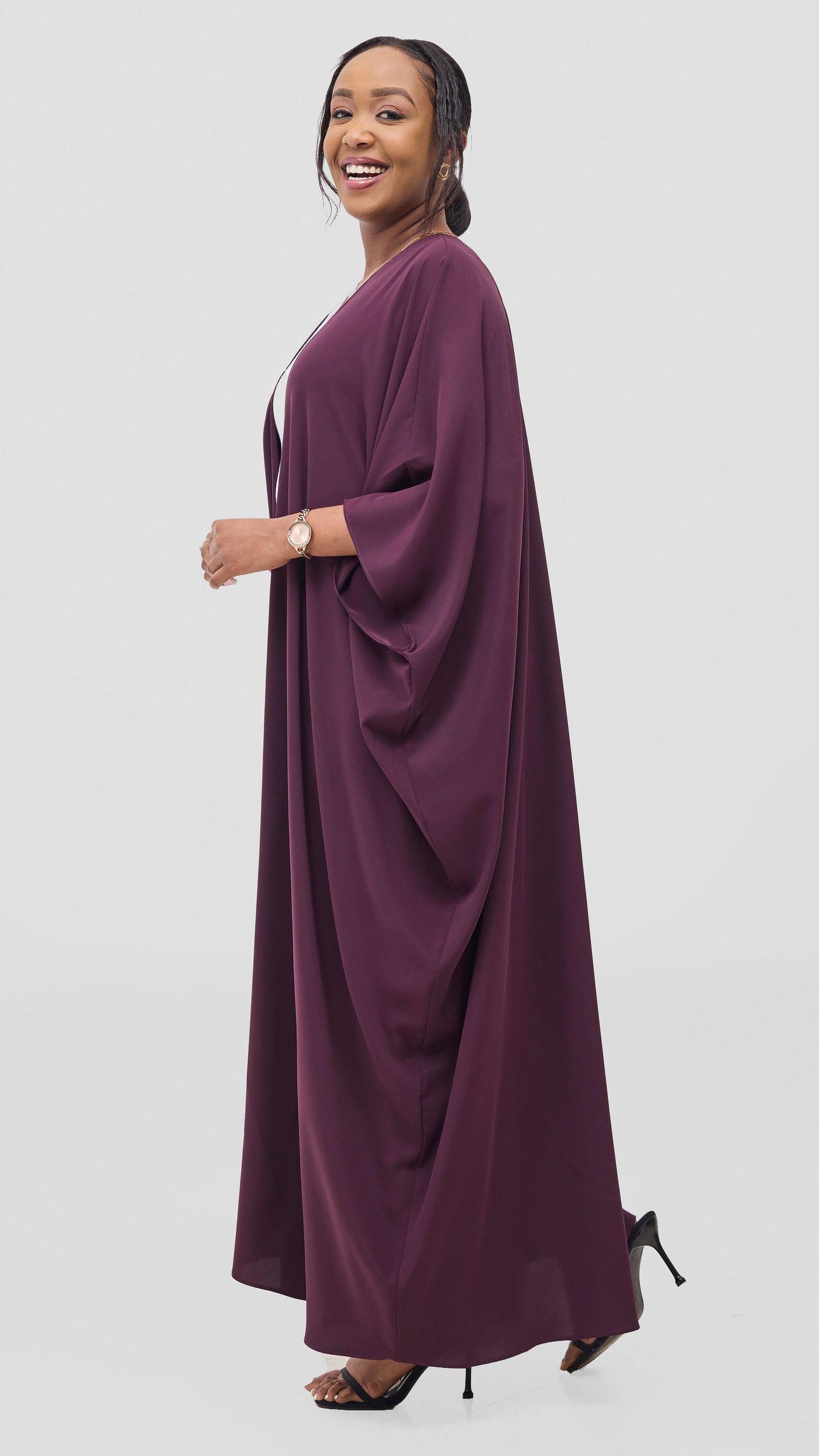 Vivo Ayla Maxi Kimono - Mulberry