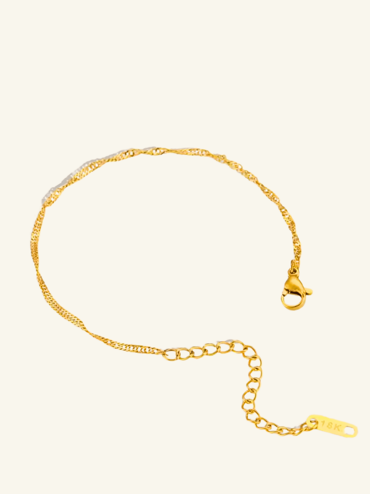 Resal Necklace/Bracelet Set - Gold - Shopzetu