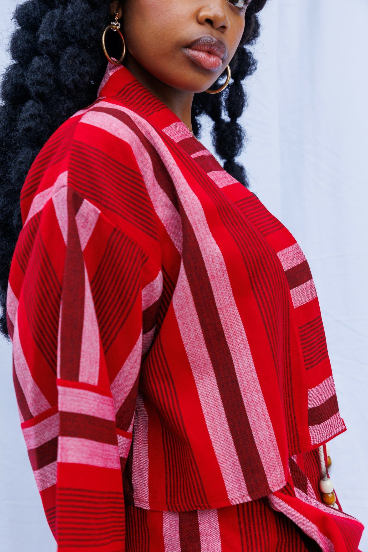 Liquid Lemn Zambarau Coat - Red