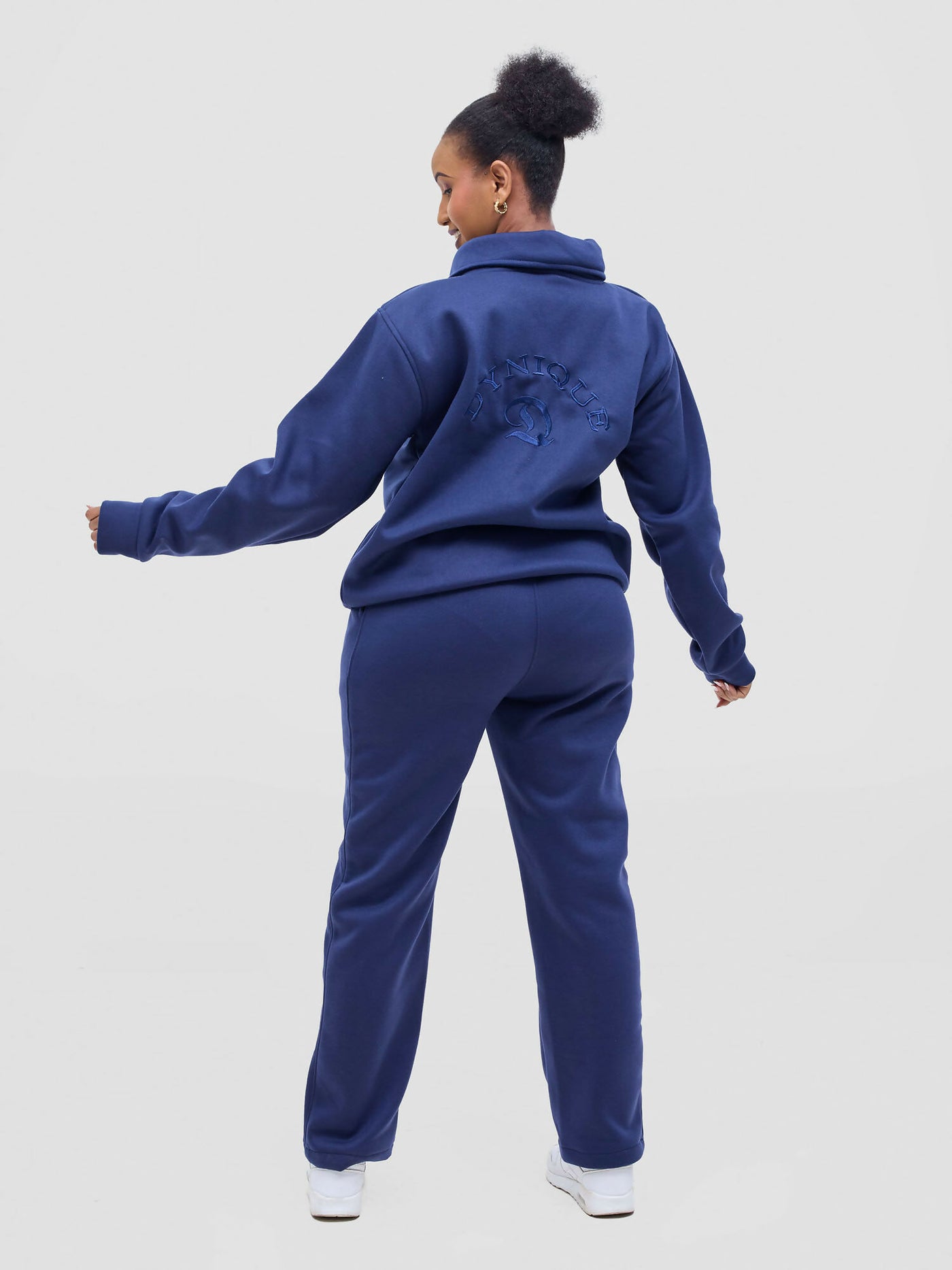 Dynique Clothing Pant Set - Navy Blue - Shopzetu