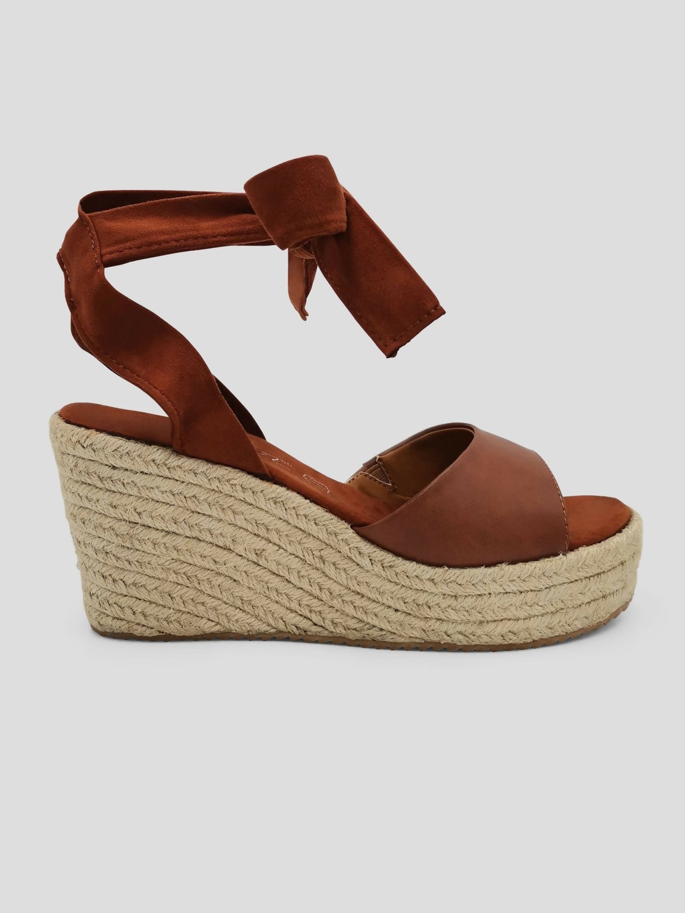 Julz Duke Tan Wedges Sandal - Tan - Shopzetu