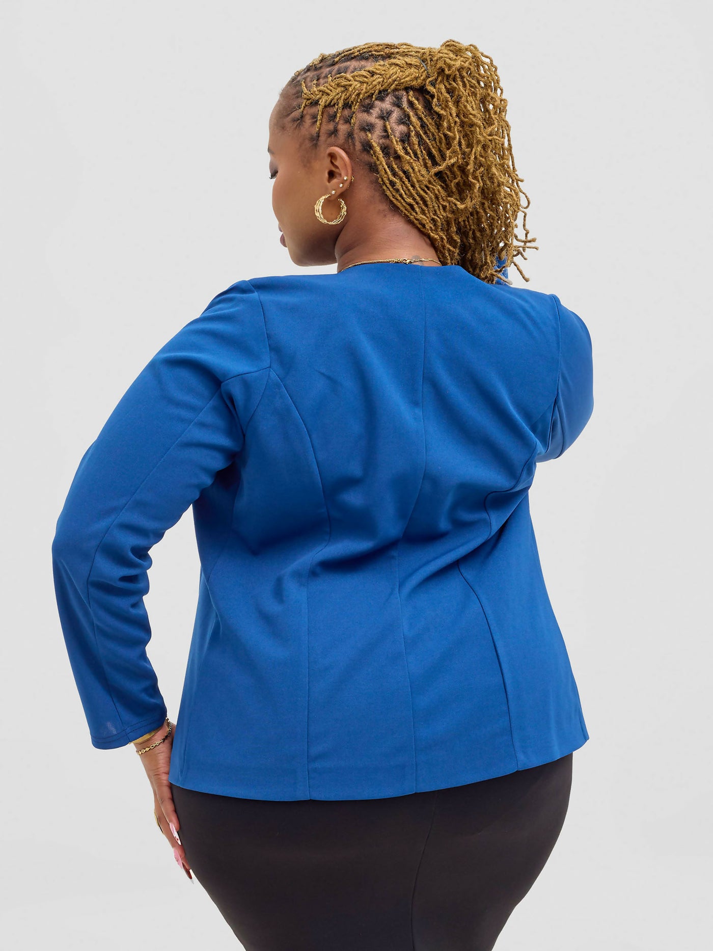 Silver Leaf Official Blazers (Without Collar) - Teal / Blue - Shopzetu