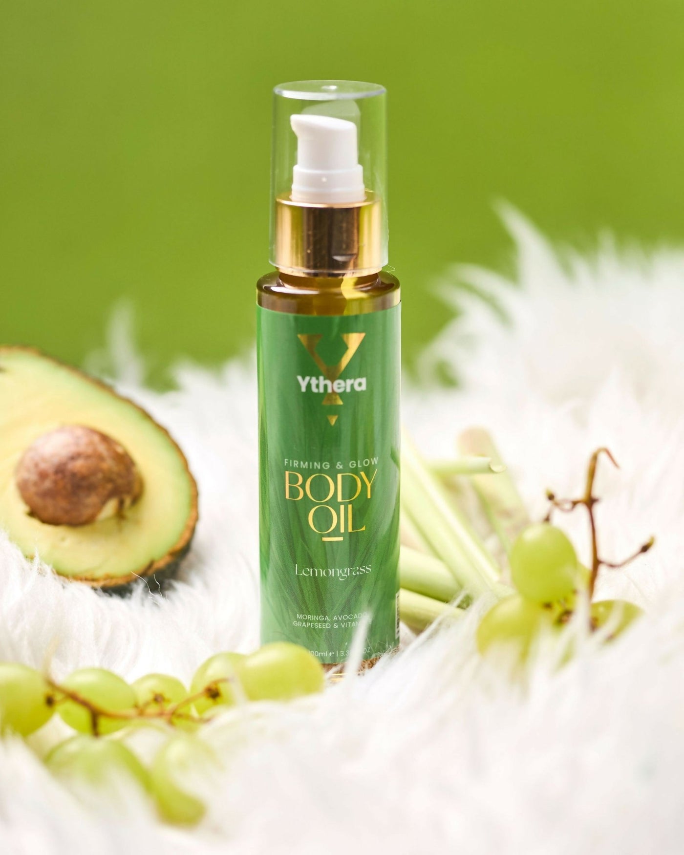 Ythera Lemongrass Firming & Glow Body Oil - Shopzetu