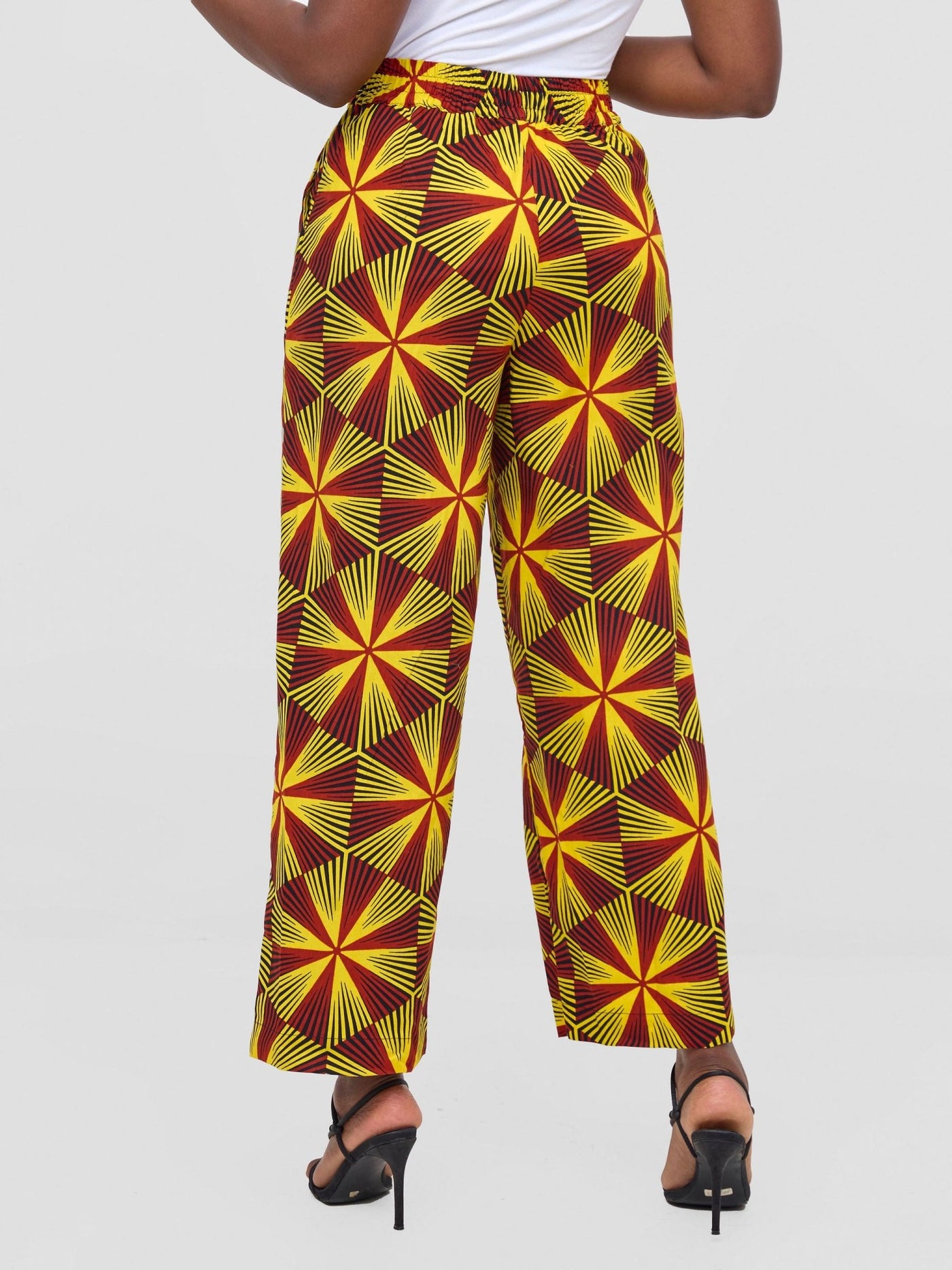 Vivo Kitenge Wide Leg Pants - Juja - Shopzetu