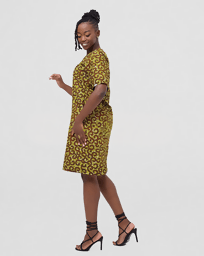 Prettygline Mwanzi Midi Dress - Floral - Shopzetu