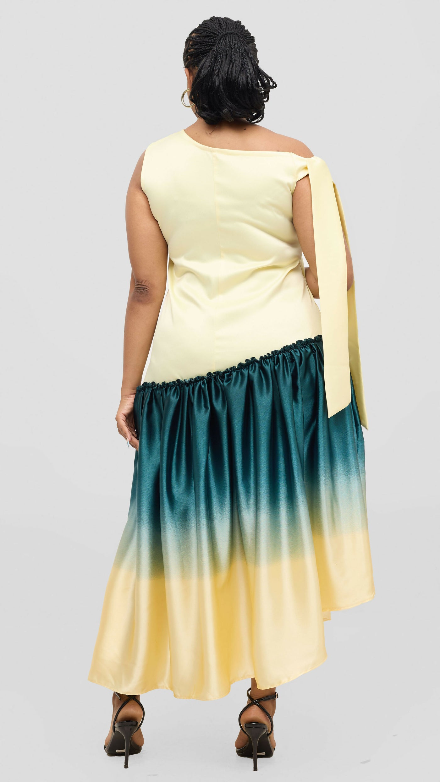 Jolly Fancy Wear Tanua Dress - Emerald