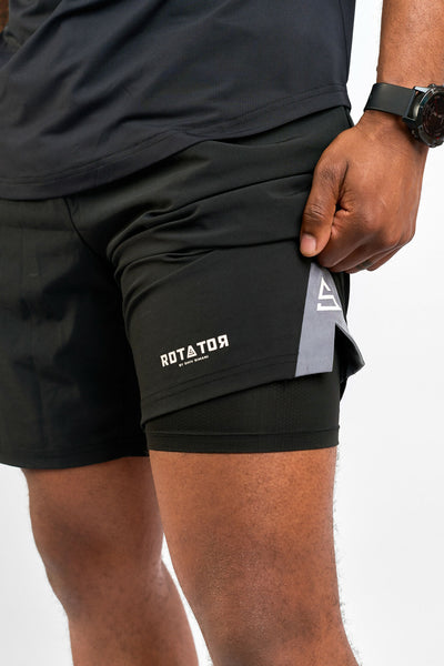 Rotator Active Wear Men's Short - Black - Shopzetu
