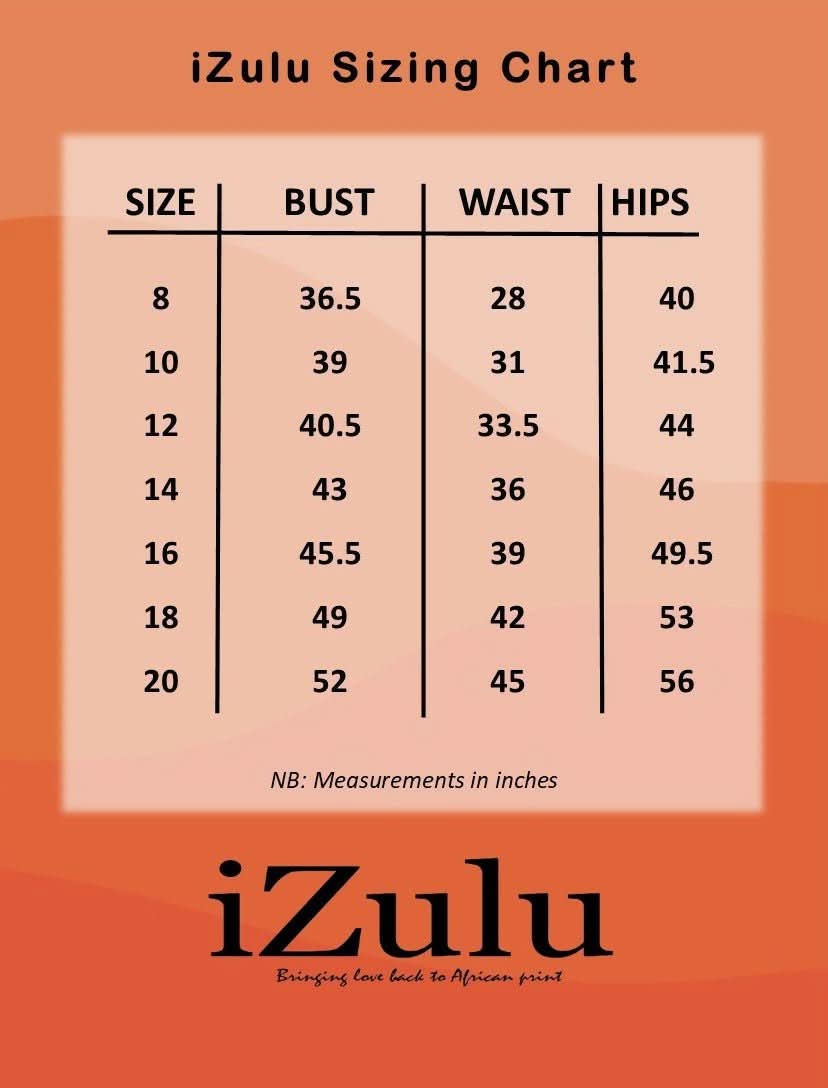 Izulu Elerai Blazer - Blue - Shopzetu