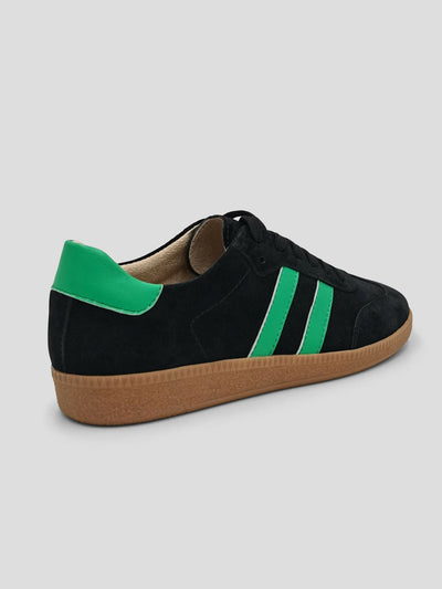 Julz Shiloh Sneakers - Black / Green - Shopzetu