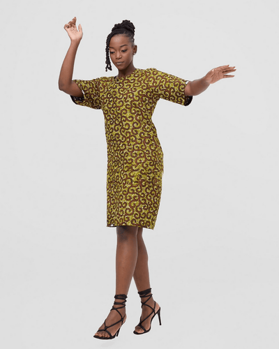 Prettygline Mwanzi Midi Dress - Floral - Shopzetu