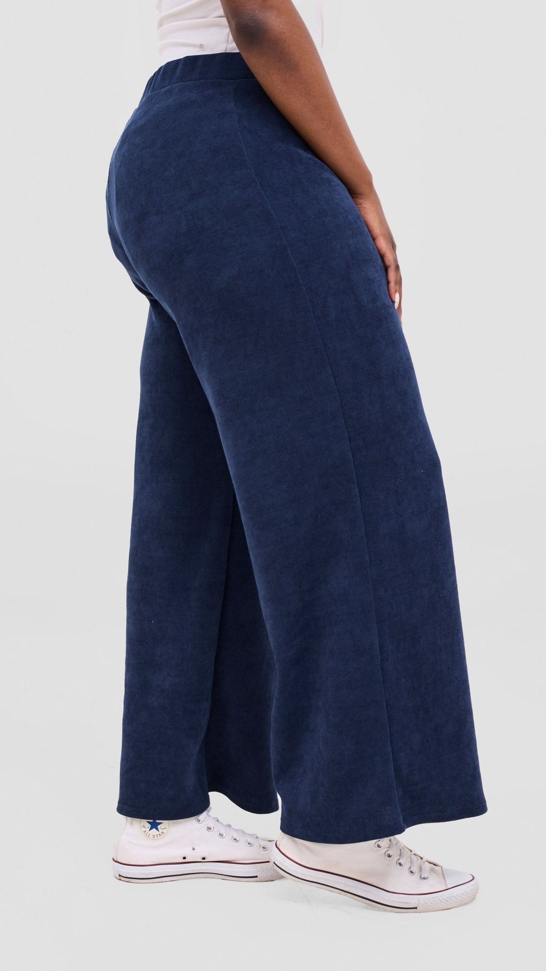 Vivo Selah Straight Leg Pants - Navy - Shopzetu