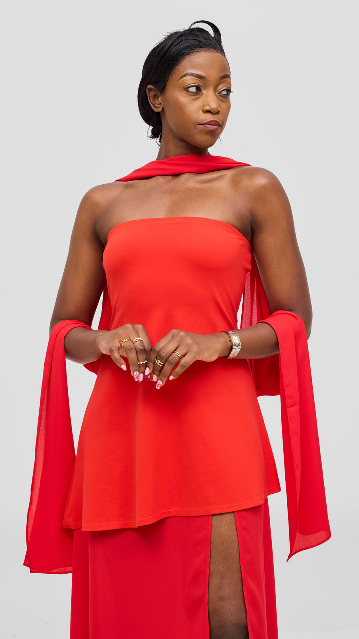 Vivo Studio 2-piece in Mixed Media - Orange
