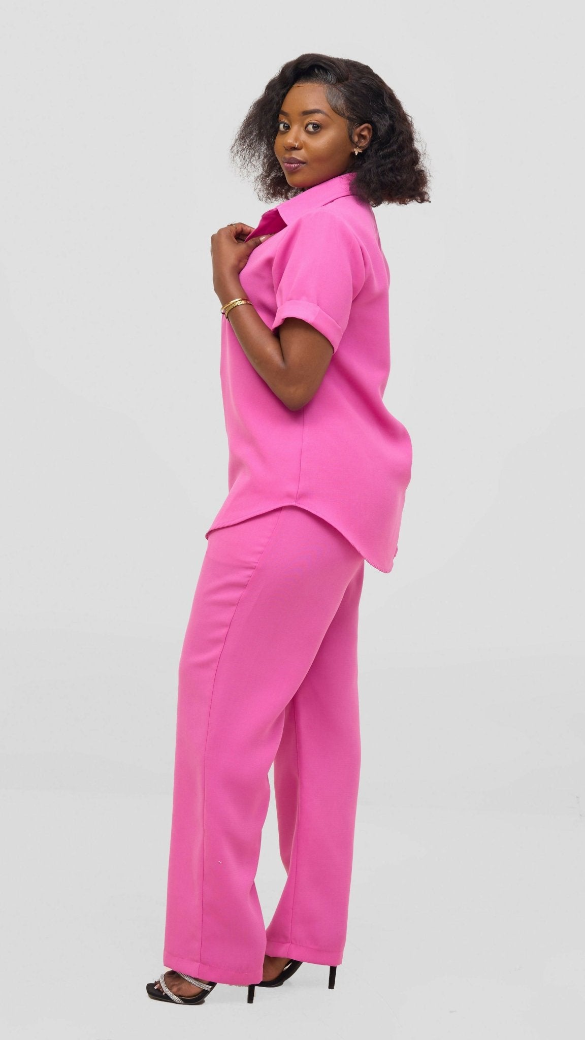 Lizola Kinley Kyla 2pc Set - Pink - Shopzetu