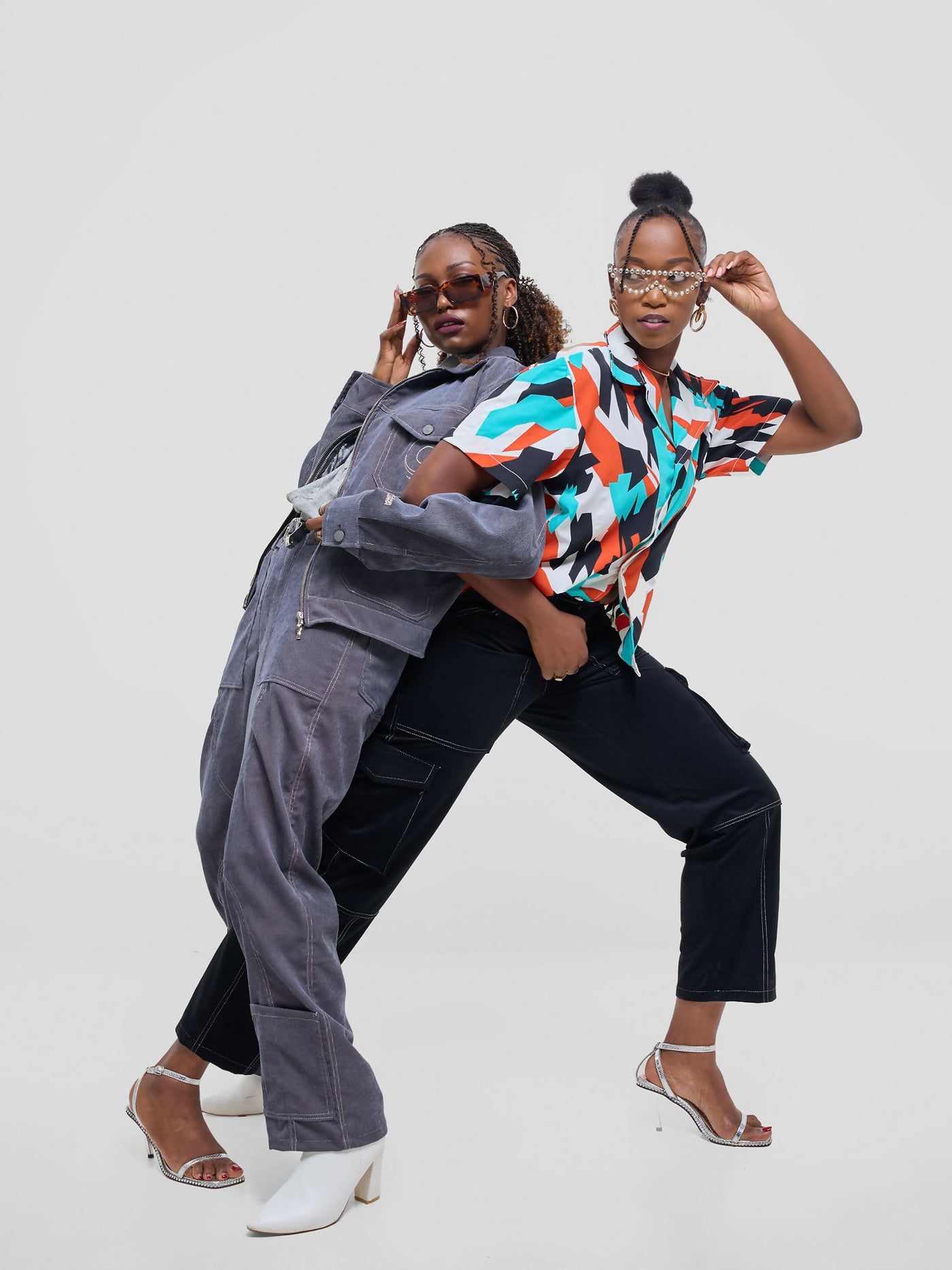 Kalungi Anga Unisex Shirt Top - Multicolored - Shopzetu