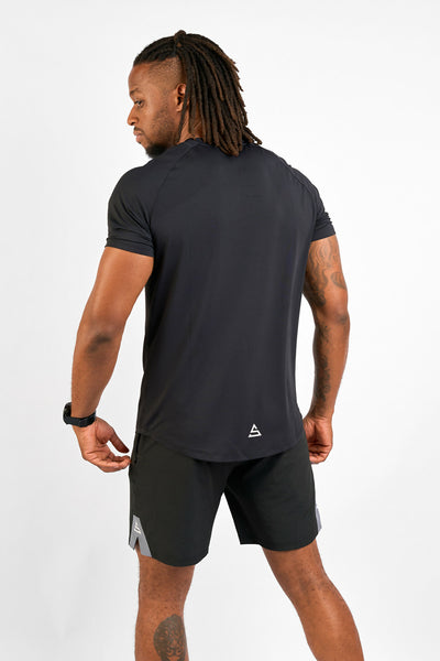Rotator Active Wear Sports T-Shirt - Black - Shopzetu