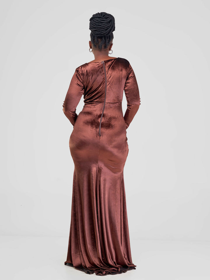 Vintlyne Callie Dress - Brown
