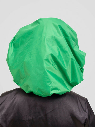 Satin Revolution Satin Lined Shower Bonnet - Green - Shopzetu