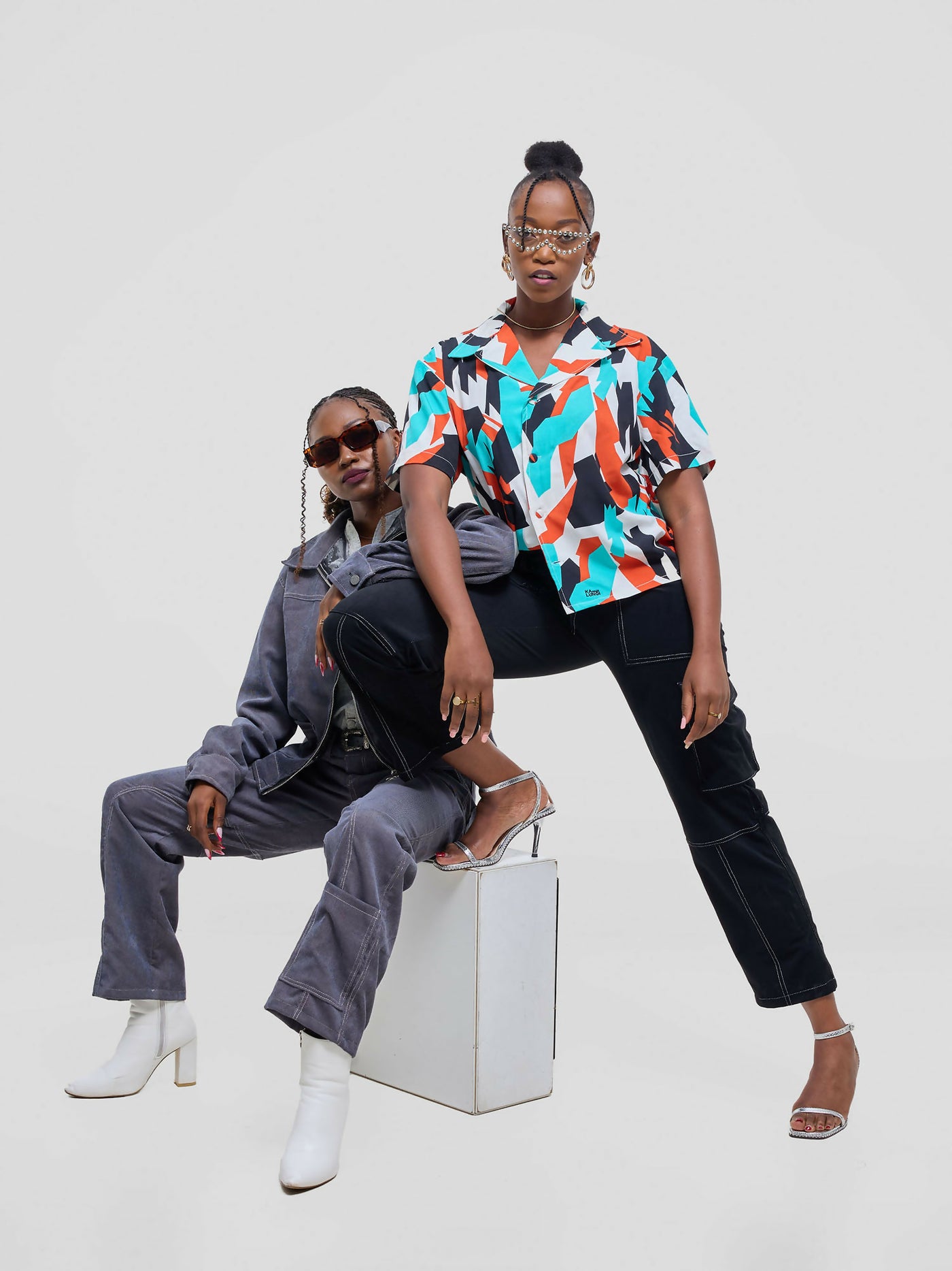 Kalungi Mwendo Jacket - Grey - Shopzetu