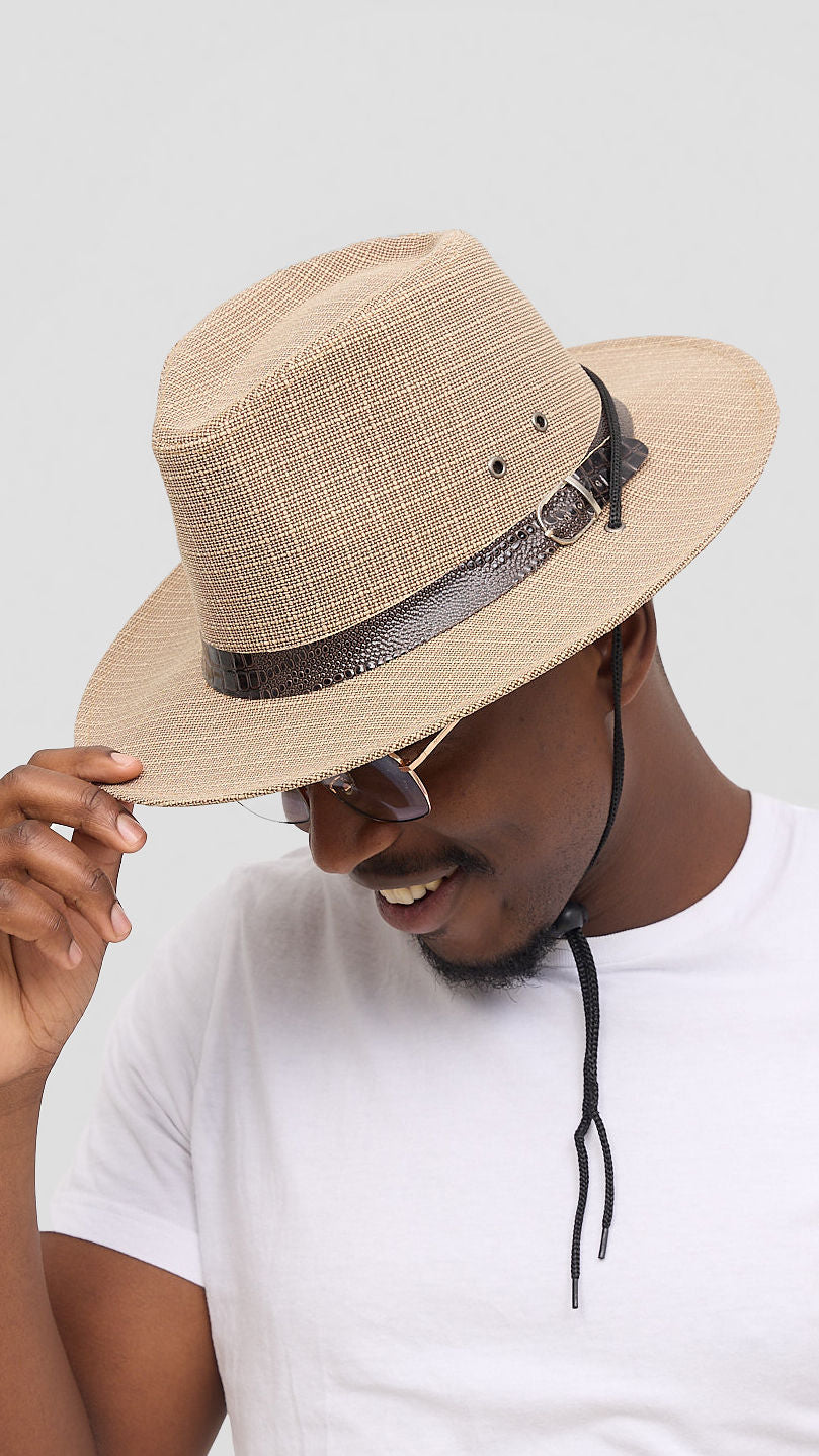 Umbo Collections Safari Sun Hat - Beige