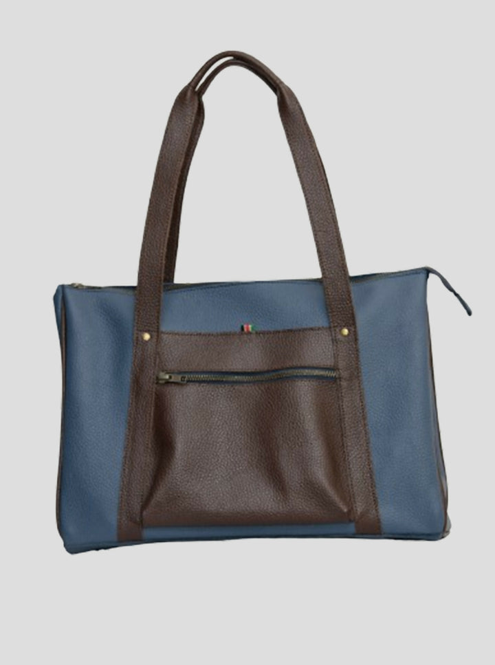 Wazawazi Makosewe Handbag - Blue - Shopzetu