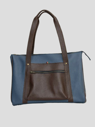 Wazawazi Makosewe Handbag - Blue - Shopzetu