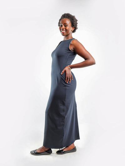 Liliadly Pipy Dress - Black - Shopzetu