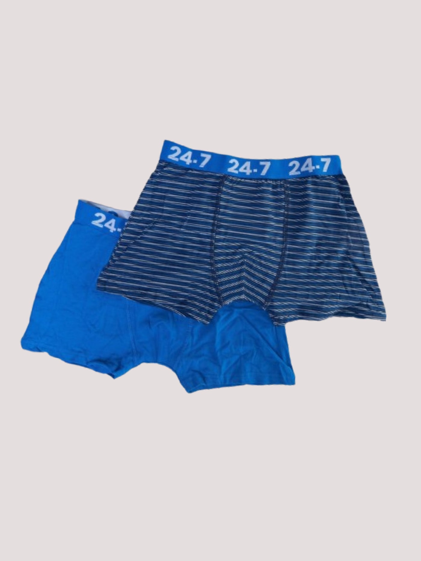 2Pk Men's Boxer Short - Blue - Shopzetu