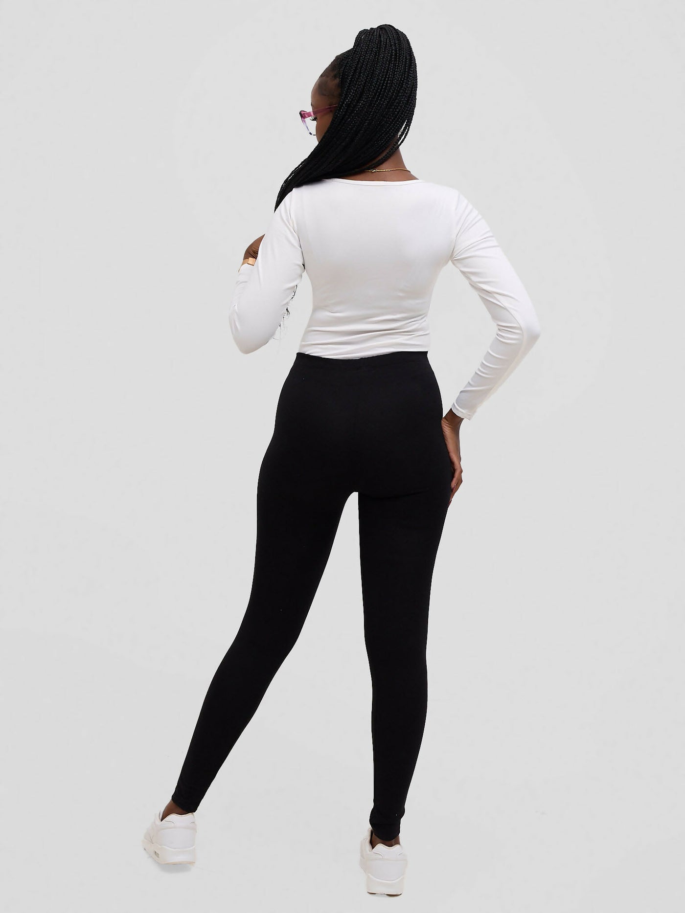 The Fashion Frenzy Bodysuit - White - Shopzetu