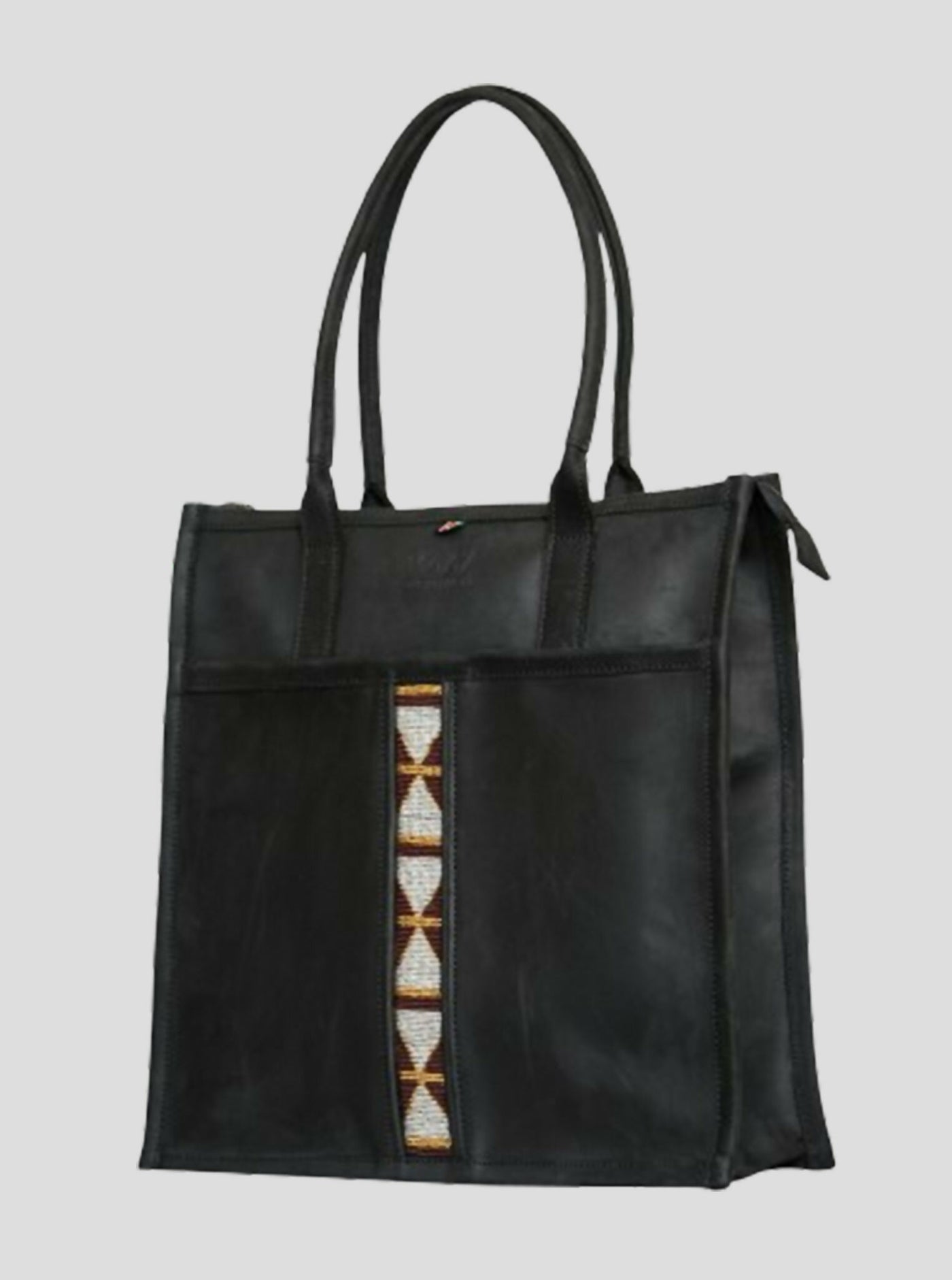 Wazawazi Kaja Tote Bag - Black - Shopzetu