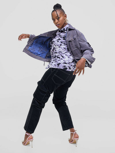 Kalungi Mseto Unisex Pant - Black - Shopzetu