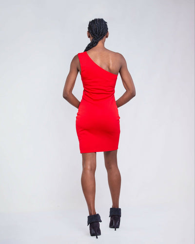 Electra Dress - Red - Shopzetu