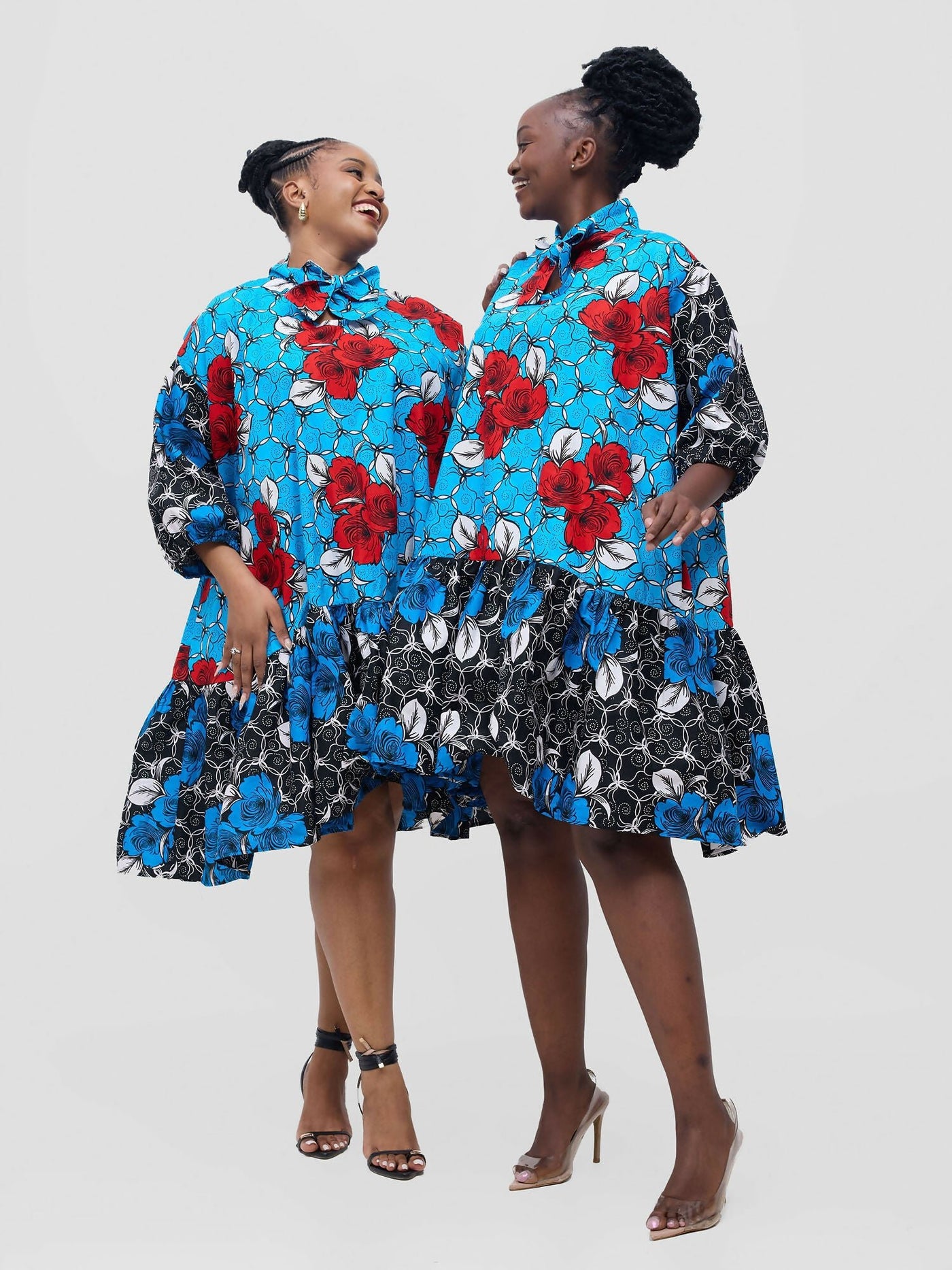 Simbaress Zuri Dress - Blue - Shopzetu