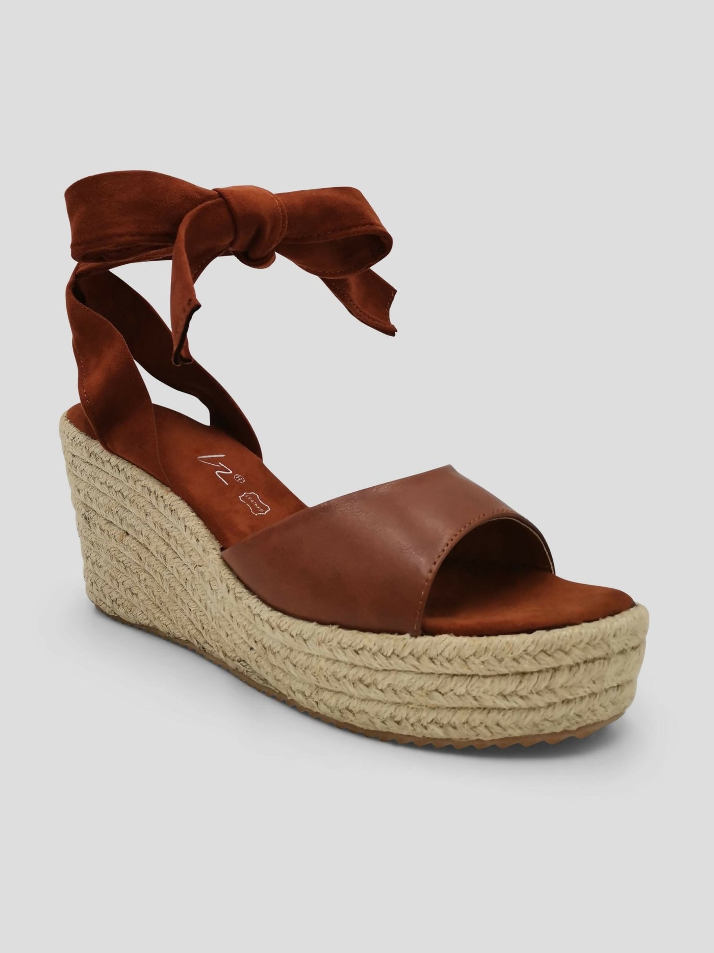 Julz Duke Tan Wedges Sandal - Tan - Shopzetu