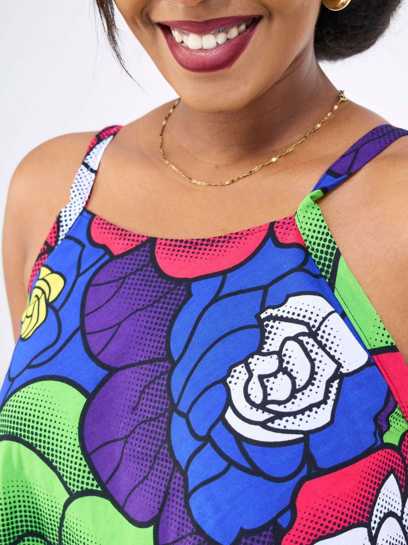Prettygline Ndikile Aline Dress - Multicolored - Shopzetu