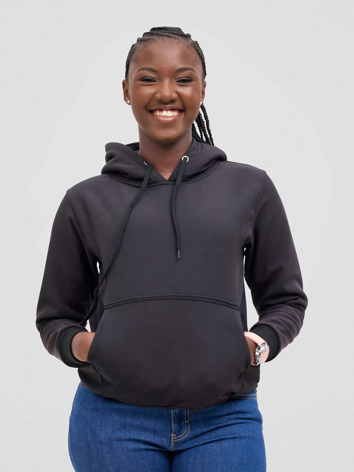 Timyt Urban Wear Ever Warm Hoodie - Black - Shopzetu