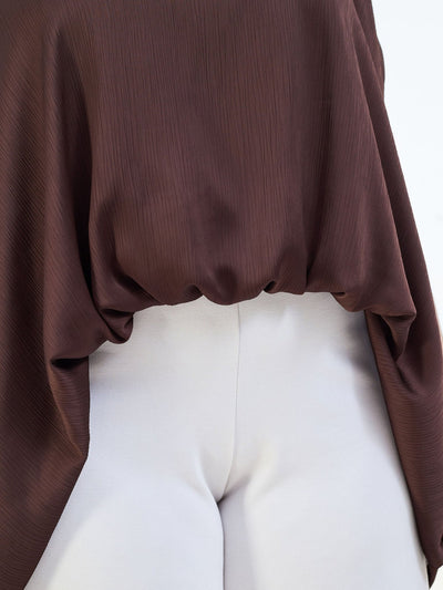 Vivo Amai Hi - Low Top - Dark Brown - Shopzetu