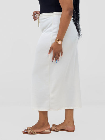 Vivo Safa Skirt - Off White - Shopzetu